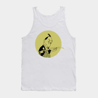 Retro Japanese Namakura Getana character Tank Top